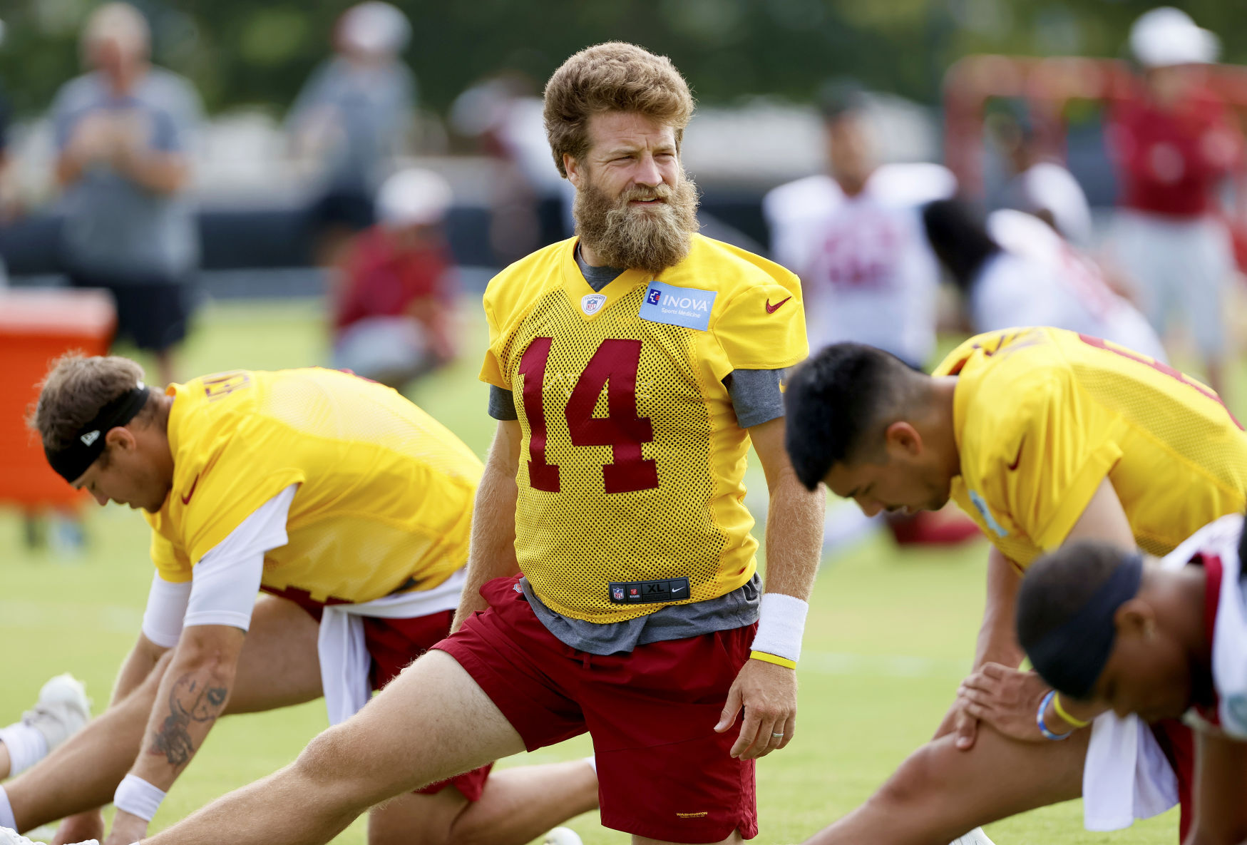 Fan appreciation day at Washington training camp